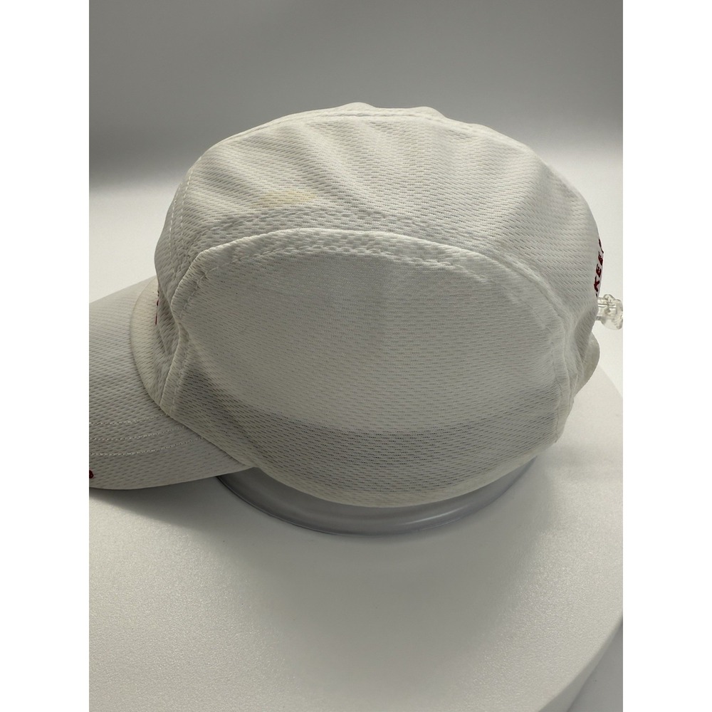 Timex White HEADSWEATS Ultralite Coolmax 5 Panel Hat Cap Adjustable Strap Back - Picture 7 of 11